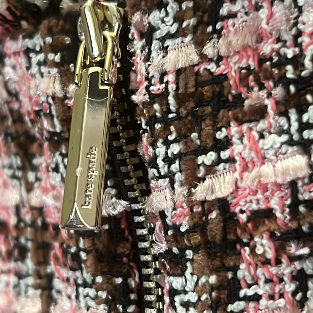 Kate Spade Enchanted Tweed Dress, $358 Retail, Size 8, New - Picture 3 of 11